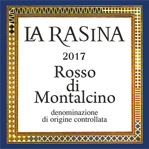 La Rasina 2017 Rosso di Montalcino - Sangiovese Red Wine