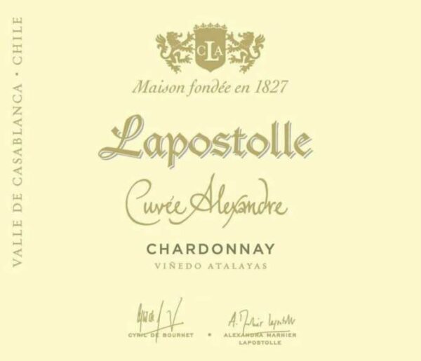 Lapostolle 2016 Cuvee Alexandre Chardonnay - White Wine