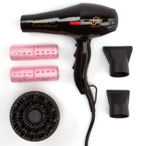 Le Angelique Hair Dryers & Diffusers Black - Black BelleAir 777 Blow-Dryer Styling Set