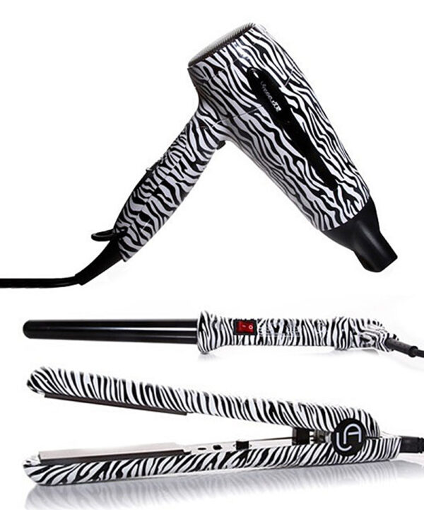 Le Angelique Hair Dryers & Diffusers Zebra - Haute L'Afrique Hair Styling Set