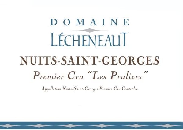 Lecheneaut 2015 Nuits-St-Georges Les Pruliers Premier Cru - Pinot Noir Red Wine