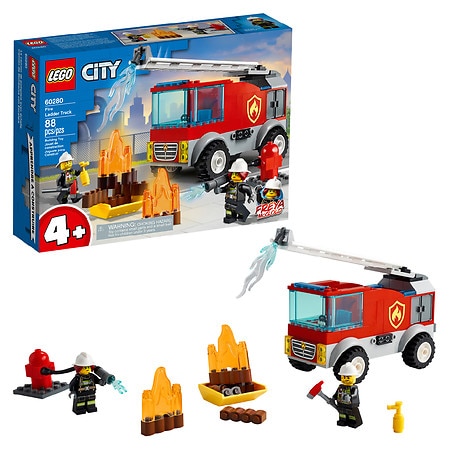 Lego City Fire Ladder Truck 30280 88 Piece Building Set - 1.0 ea