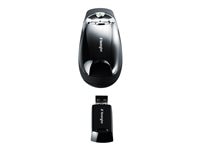 Lenovo Kensington Wireless Presenter Pro with Green Laser Pointer presentation remote control - black