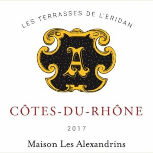 Les Alexandrins 2017 Terrasses de l'Eridan Cotes du Rhone Blanc - Rhone Blends White Wine