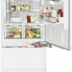 Liebherr 30 Inch 30" Built In Counter Depth Bottom Freezer Refrigerator HCB1580