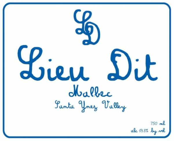 Lieu Dit 2015 Malbec - Red Wine