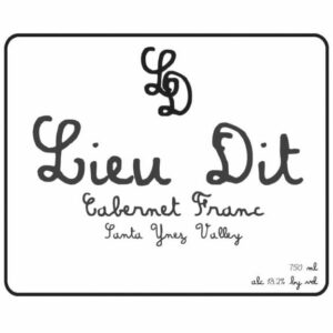 Lieu Dit 2018 Cabernet Franc - Red Wine