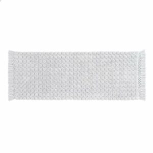 Light Gray Woven Dot Bath Mat by World Market