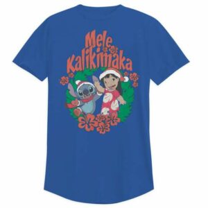 Lilo & Stitch Holiday T-Shirt for Adults Official shopDisney