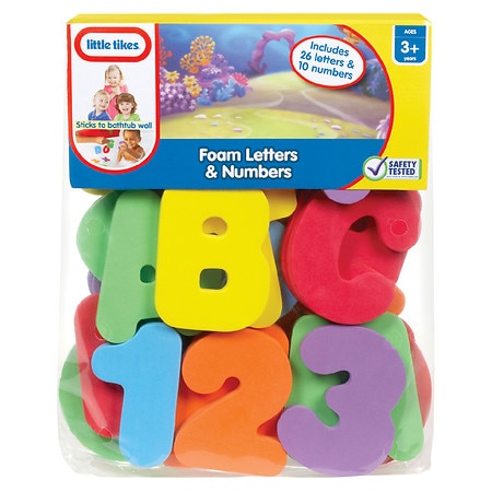 Little Tikes Bath Letters and Numbers - 1.0 ea