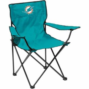 Logo Miami Dolphins Quad Chair Aqua - Collegiate Chairs at Academy Sports