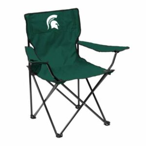 Logo Michigan State University Quad Chair Green - Collegiate Chairs at Academy Sports