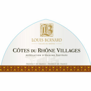Louis Bernard 2015 Cotes du Rhone Villages - Rhone Blends Red Wine