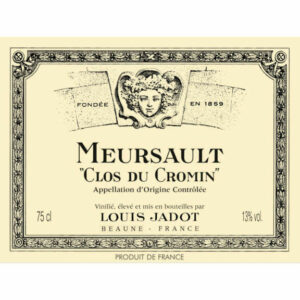 Louis Jadot 2015 Meursault Clos du Cromin - Chardonnay White Wine