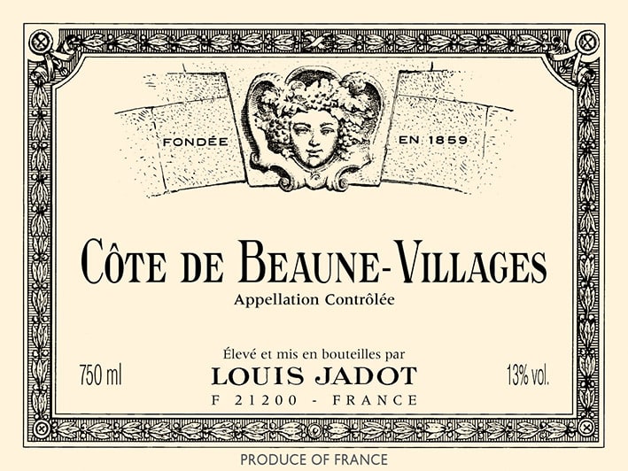Louis Jadot 2017 Cote de Beaune Villages - Pinot Noir Red Wine