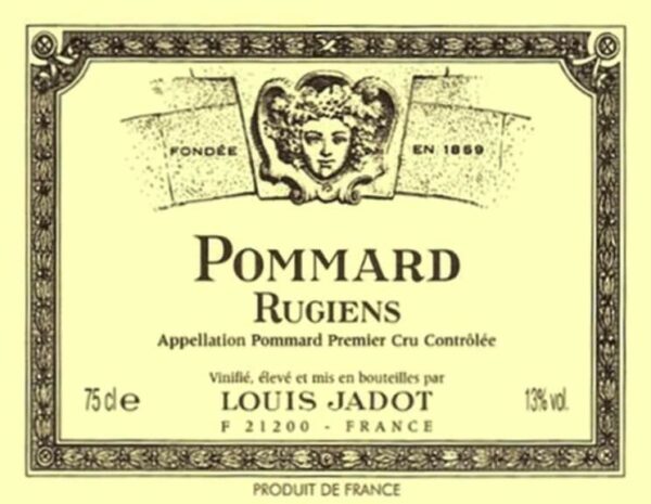 Louis Jadot 2017 Pommard Les Rugiens Premier Cru - Pinot Noir Red Wine