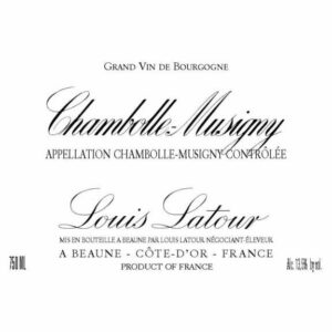 Louis Latour 2015 Chambolle-Musigny - Pinot Noir Red Wine