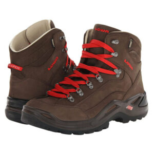 Lowa Renegade Pro GTX Mid Hiking Boots Brown/red 11.5