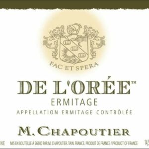 M. Chapoutier 2015 Ermitage de l'Oree Blanc - Marsanne White Wine
