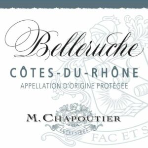M. Chapoutier 2018 Cotes du Rhone Belleruche Blanc - Rhone Blends White Wine