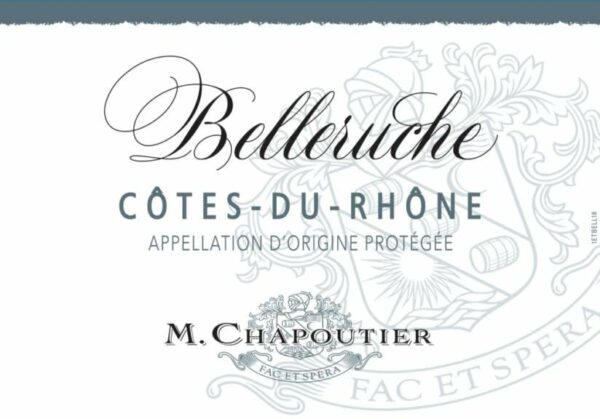 M. Chapoutier 2018 Cotes du Rhone Belleruche Blanc - Rhone Blends White Wine
