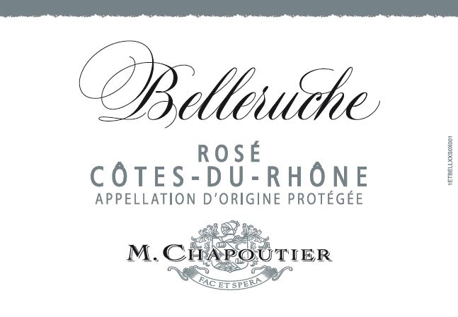 M. Chapoutier 2018 Cotes du Rhone Belleruche Rose - Rosé Rosé Wine