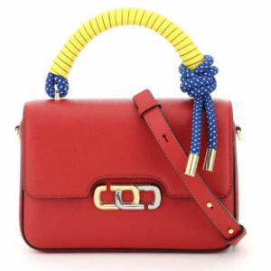 MARC JACOBS (THE) THE J LINK LEATHER BAG OS Red, Yellow, Blue Leather