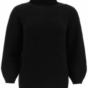 MAX MARA ETRUSCO SWEATER IN WOOL AND CASHMERE L Black Wool, Cashmere