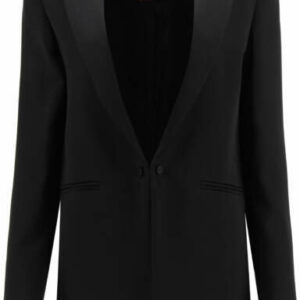 MAX MARA STUDIO RIBERA BLAZER 38 Black