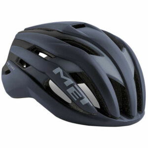 MET Trenta Road Helmet 2018 - S - Blue-Shaded Black