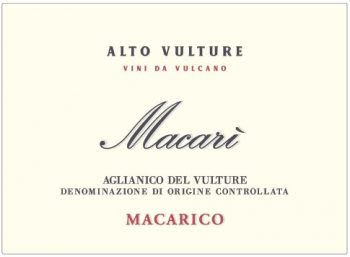 Macarico 2018 Macari Aglianico del Vulture - Red Wine