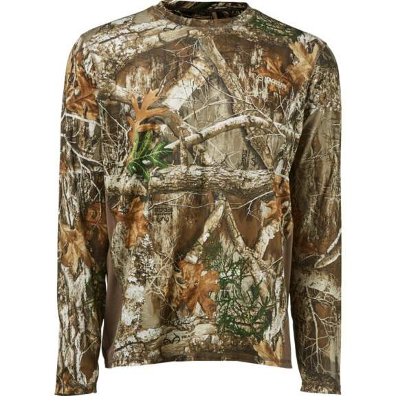 Magellan Outdoors Men's Eagle Bluff Long Sleeve Reversible T-Shirt, Medium - Adult Non Insultd Camo at Academy Sports Magellan Outdoors Men's Eagle Bluff Long Sleeve Reversible T-Shirt, Medium - Adult Non Insultd Camo at Academy Sports