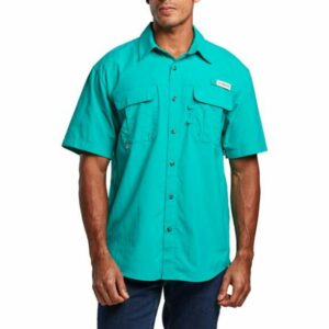 Magellan Outdoors Men's Laguna Madre Solid Short Sleeve Fishing Shirt, 5X-Large - Men's Fishing Tops at Academy Sports