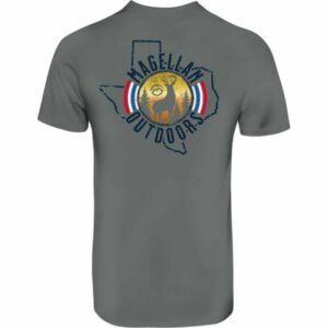 Magellan Outdoors Men's Road to Texas T-Shirt Charcoal, 2X-Large - Men's Outdoor Graphic Tees at Academy Sports