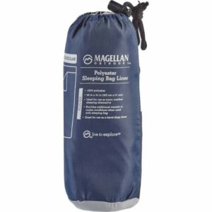 Magellan Outdoors Polyester Rectangular Sleeping Bag Liner Gray - Famly/Tech Sleepn Bags at Academy Sports