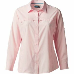 Magellan Outdoors Women's Overcast Long Sleeve Plus Size Fishing Shirt Pink Light, 3X - Women's Outdoor Short-Sleeve Tops at Academy Sports