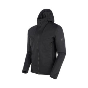 Mammut Rime IN Flex Hooded Jacket Black/phantom Md