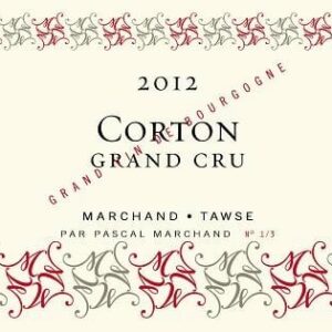 Marchand-Tawse 2012 Corton Grand Cru - Pinot Noir Red Wine