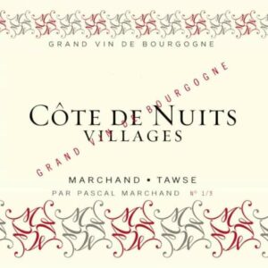 Marchand-Tawse 2016 Cote de Nuits Villages - Pinot Noir Red Wine