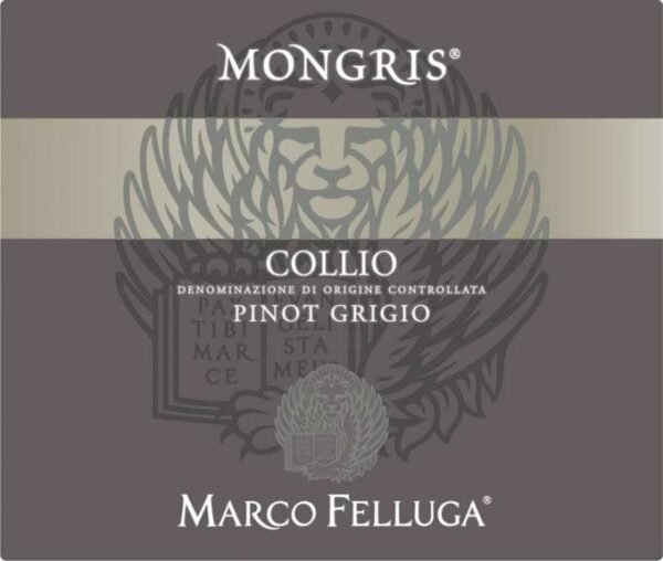Marco Felluga 2018 Mongris Pinot Grigio - Pinot Gris/Grigio White Wine
