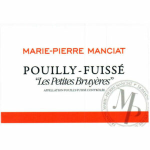 Marie-Pierre Manciat 2017 Pouilly Fuisse Les Petites Bruyeres - Chardonnay White Wine