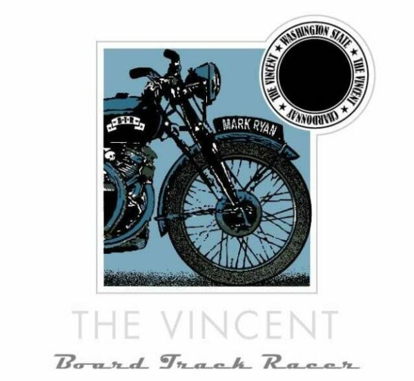Mark Ryan 2018 Board Track Racer Vincent Chardonnay - White Wine