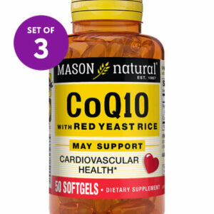 Mason Natural Vitamins & Supplements - 50-Ct. Co Q-10 Softgels - Set of 3