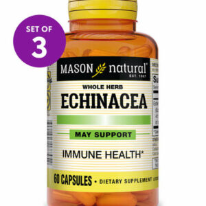 Mason Natural Vitamins & Supplements - 60-Ct. Echinacea Dietary Supplement - Set of 3