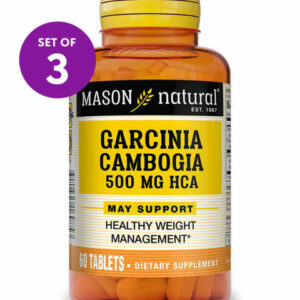 Mason Natural Vitamins & Supplements - 60-Ct. Garcinia Cambogia 500mg - Set of Three