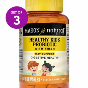 Mason Natural Vitamins & Supplements - 60-Ct. Healthly Kids Probiotic Chewables - Set of 3