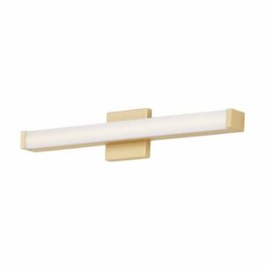 Maxim 52002 Spec 24" Wide LED Bath Bar Gold Indoor Lighting Bathroom Fixtures Bath Bar