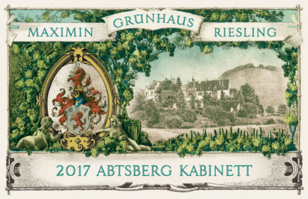 Maximin Grunhauser 2017 Abtsberg Riesling Kabinett - White Wine