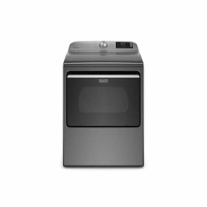 Maytag MED6230H 27 Inch Wide 7.4 Cu. Ft. Electric Dryer with Smart Control Metallic Slate Laundry Appliances Dryers Electric Dryers