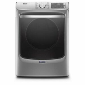 Maytag MED8630H 27 Inch Wide 7.3 Cu. Ft. Capacity Electric Dryer Metallic Slate Laundry Appliances Dryers Electric Dryers